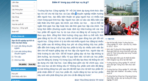 ĐH Công Nghiệp TP.HCM phạt gấp đôi học phí, Sai phạm nộp học phí trễ, DH Cong nghiep Tp.HCM, nộp phạt gấp đôi, nợ tín chỉ, nộp học phí, vi phạm, phi lợi nhuận, chậm nộp học phí