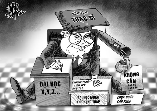 Liên kết đào tạo sai phép, Không công nhận bằng tốt nghiệp thạc sĩ, liên kết đào tạo, không phép, trường quốc tế, tuyển sinh, thông tin tuyển sinh