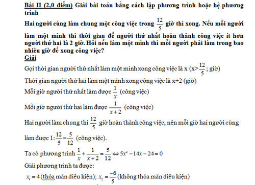 đáp án đề thi lớp 10 môn toán đáp án đề thi lớp 10 môn toán