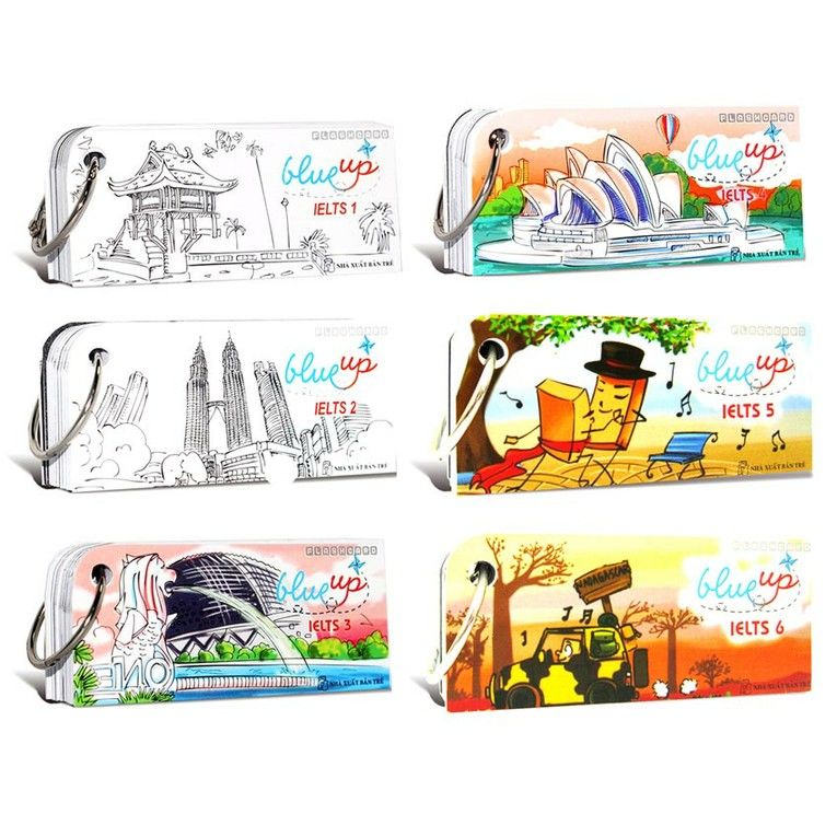 Flashcard Blueup IELTS trọn bộ 6 tập - Ảnh 1