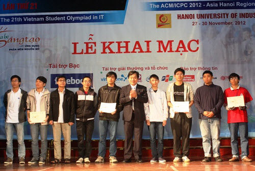 Khai mạc Olympic Tin học Sinh viên Việt Nam