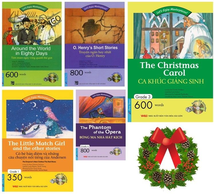 combo sách giáng sinh combo sách giáng sinh
