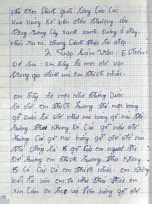 nhung cau van, cau van kho do, mon van, giao duc viet nam