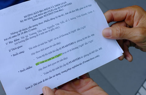 Gần 7000 học sinh lớp 2 tại TPHCM tham gia thi chứng chỉ tiếng Anh - Ảnh 7