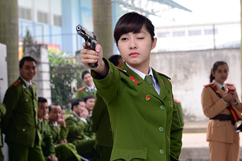 Một ngày trên thao trường của nữ học viên Học viện Cảnh Sát - Ảnh 8