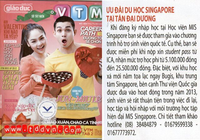 Du học Singapore điều kiện hồ sơ và thủ tục tuyển sinh năm 2013 Du học Singapore điều kiện hồ sơ và thủ tục tuyển sinh năm 2013