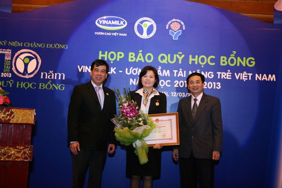 Học bổng Ươm mầm tài năng của Vinamilk trị giá 19 tỉ đồng