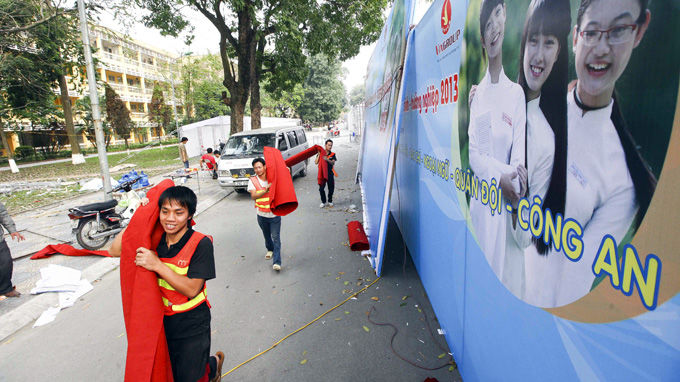 Trước ngày tư vấn tuyển sinh hướng nghiệp 2013 tại Hà Nội Trước ngày tư vấn tuyển sinh hướng nghiệp 2013 tại Hà Nội
