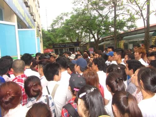 Kết thúc thời gian nhận hồ sơ đăng ký dự thi ĐHCĐ 2013