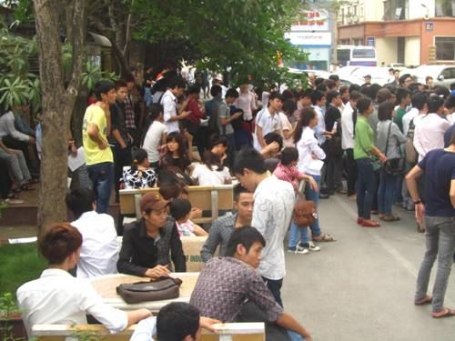 Kết thúc thời gian nhận hồ sơ đăng ký dự thi ĐHCĐ 2013