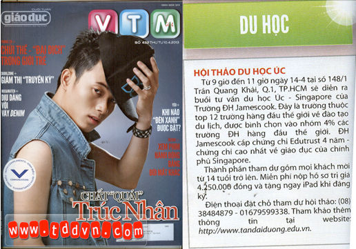 Hội thảo du học Singapore – Úc Đại học Jamescook Hội thảo du học Singapore – Úc Đại học Jamescook