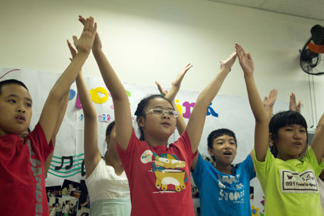 CLB Dàn hợp xướng Choirlink luôn thu hút được sự tham gia của nhiều bạn nhỏ