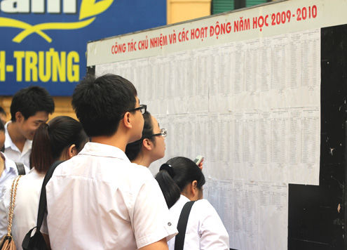 Thí sinh sẽ không được dự thi tốt nghiệp 2013 nếu đến chậm 15 phút