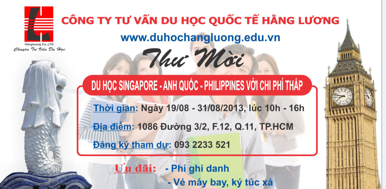 công ty tư vấn du học Hằng Lương