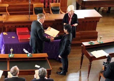 Mỹ vinh danh sinh viên xuất sắc người Việt - Trần Tuấn An