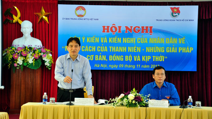 giáo dục thanh niên trong nhà trường 