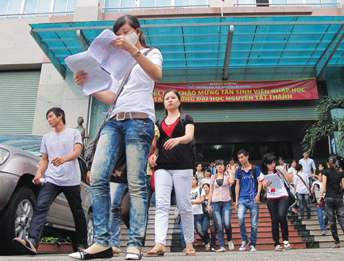 tỷ lệ tốt nghiệp trường Đại học Nguyễn Tất Thành thấp