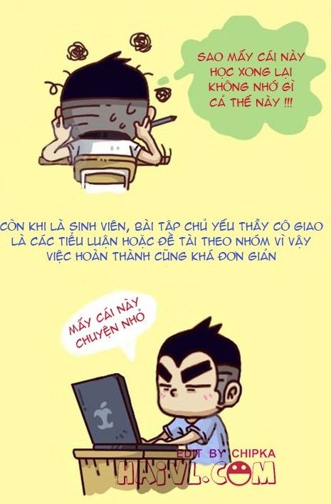 Bộ ảnh: Sự khác nhau cơ bản giữa học sinh và sinh viên