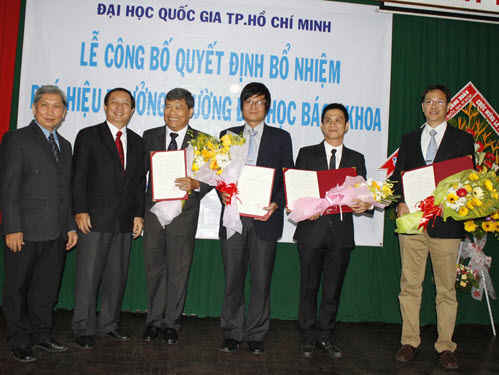 Lễ bổ nhiệm phó hiêu trưởng đại học Bách khoa TPHCM