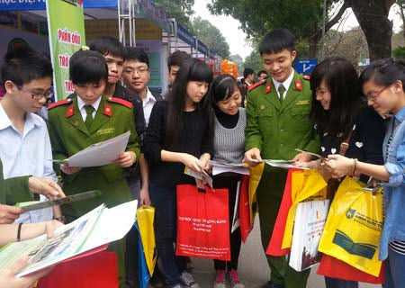 Tuyển sinh 2013: Nhiều cơ hội trúng tuyển vào các trường CAND
