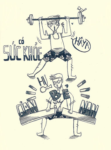 Bộ ảnh thanh niên thời @ của thạc sỹ Nguyễn Hoàng Khắc Hiếu