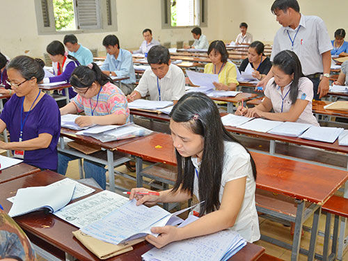 Điểm sàn đại học: Phương án điểm sàn thứ 5 là khả thi nhất Điểm sàn đại học: Phương án điểm sàn thứ 5 là khả thi nhất