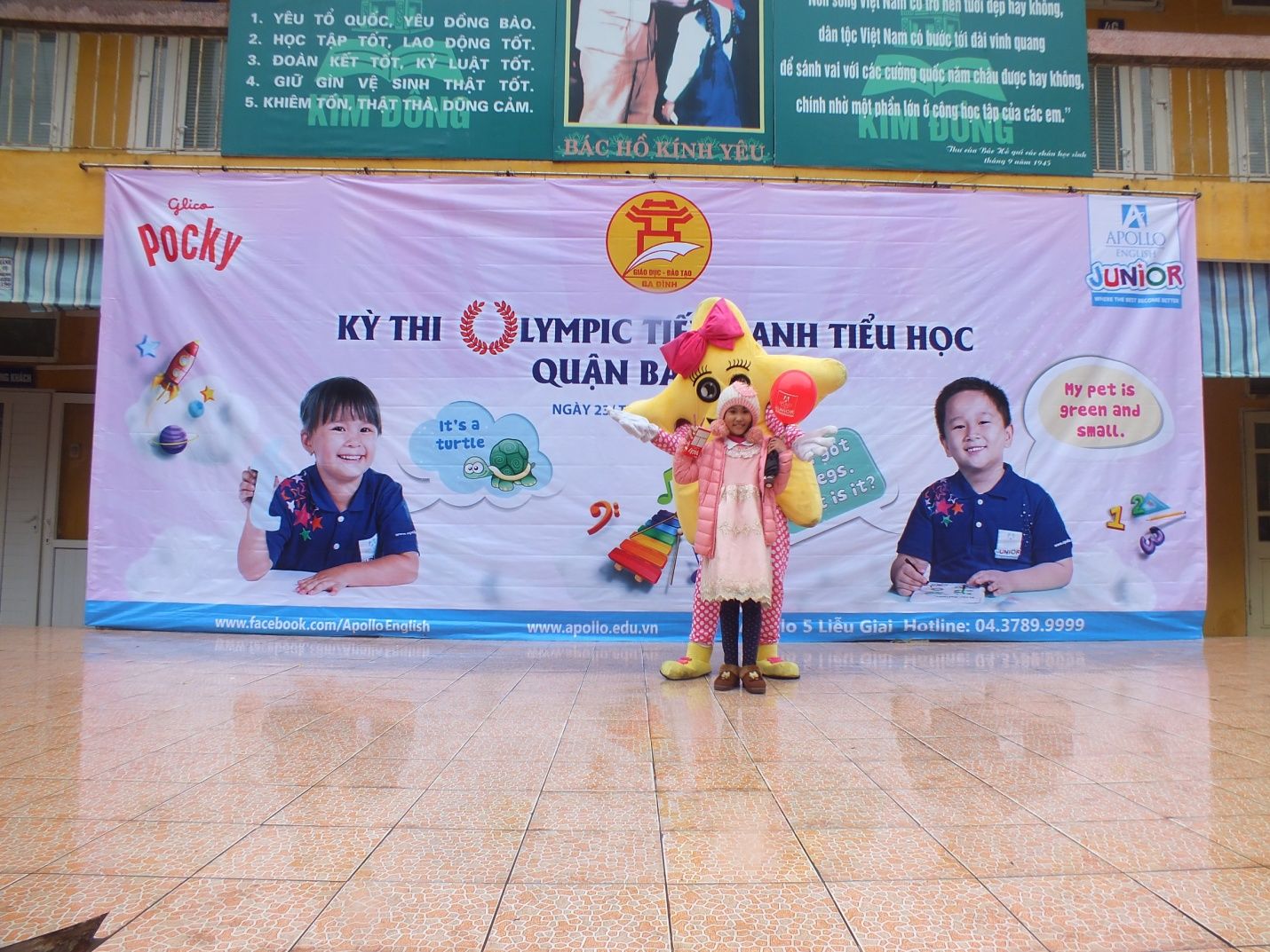 Apollo tổ chức Cuộc thi Olympic Tiếng Anh Tiểu học Quận Ba Đình Apollo tổ chức Cuộc thi Olympic Tiếng Anh Tiểu học Quận Ba Đình