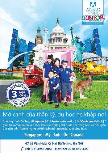 Du học hè cho trẻ em - "Cánh cửa thần kỳ" mở ra những trải nghiệm mới Du học hè cho trẻ em - "Cánh cửa thần kỳ" mở ra những trải nghiệm mới