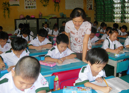 Kiến nghị bỏ viết chữ đẹp học sinh tiểu học Kiến nghị bỏ viết chữ đẹp học sinh tiểu học