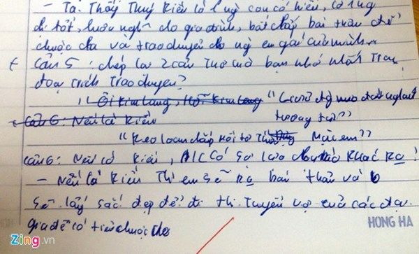 Bài văn: "Nếu là Thuý Kiều em sẽ lấy đại gia" Bài văn: "Nếu là Thuý Kiều em sẽ lấy đại gia"