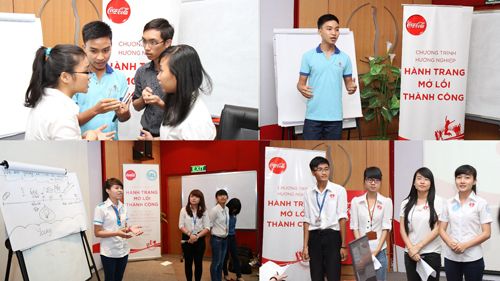 Buổi huấn luyện kỹ năng thực tế tại nhà máy CocaCola