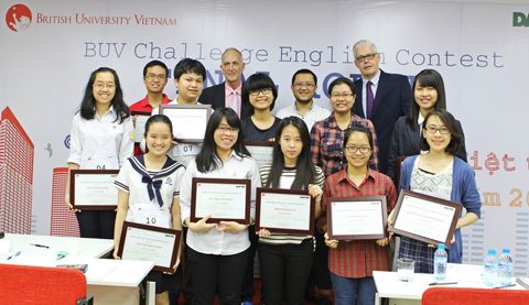 Thử thách hùng biện tiếng anh tại British University Vietnam