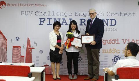 Thử thách hùng biện tiếng anh tại British University Vietnam