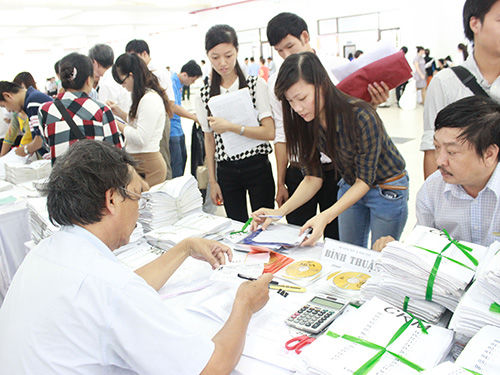 Thi đại học 2014: Giảm ảo hồ sơ thi đại học
