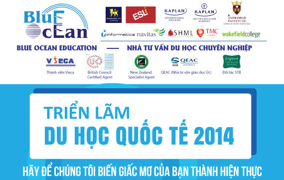 Triển lãm du học quốc tế 2014-  Hãy để chúng tôi biến ước mơ của bạn thành hiện thực