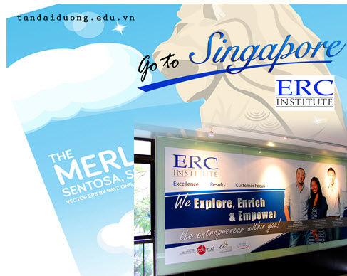 Du học Singapore: Học bổng 10.000$S tại ERC Singapore  Du học Singapore: Học bổng 10.000$S tại ERC Singapore