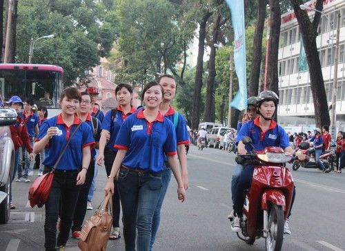 Chương trình tiếp sức mùa thi 2014 được khởi động tại HCM