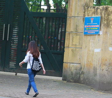 Thí sinh bước vào ngày cuối thi tốt nghiệp THPT 2014