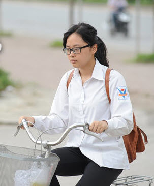 Thí sinh bước vào ngày cuối thi tốt nghiệp THPT 2014