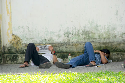 Những hình ảnh cảm động mùa thi đại học cao đẳng 2014