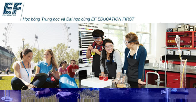 Học bổng trung học và đại học cùng EF Education First