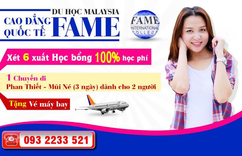 Du học châu Á: 6 suất học bổng 100% học phí du học Malaysia