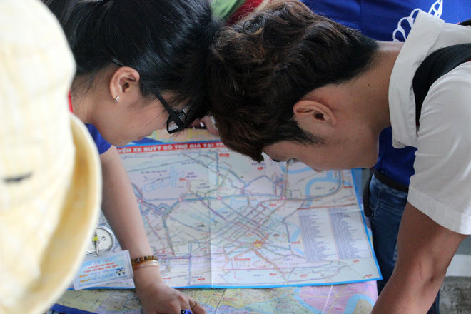 Thí sinh tấp nập đổ về cụm thi đại học Tp.HCM 2014 Thí sinh tấp nập đổ về cụm thi đại học Tp.HCM 2014