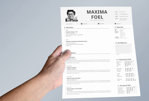13 mẫu CV đẹp lung linh giúp bạn trở nên nổi bật khi phỏng vấn việc làm