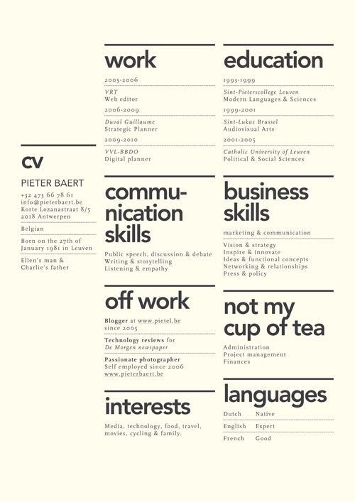 13 mẫu CV đẹp lung linh giúp bạn trở nên nổi bật khi phỏng vấn việc làm