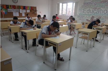 Hơn 1.300 HS tham gia cuộc thi Vô địch TOEFL Junior tại Wellspring Saigon - Ảnh 3