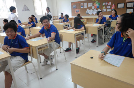 Hơn 1.300 HS tham gia cuộc thi Vô địch TOEFL Junior tại Wellspring Saigon - Ảnh 4