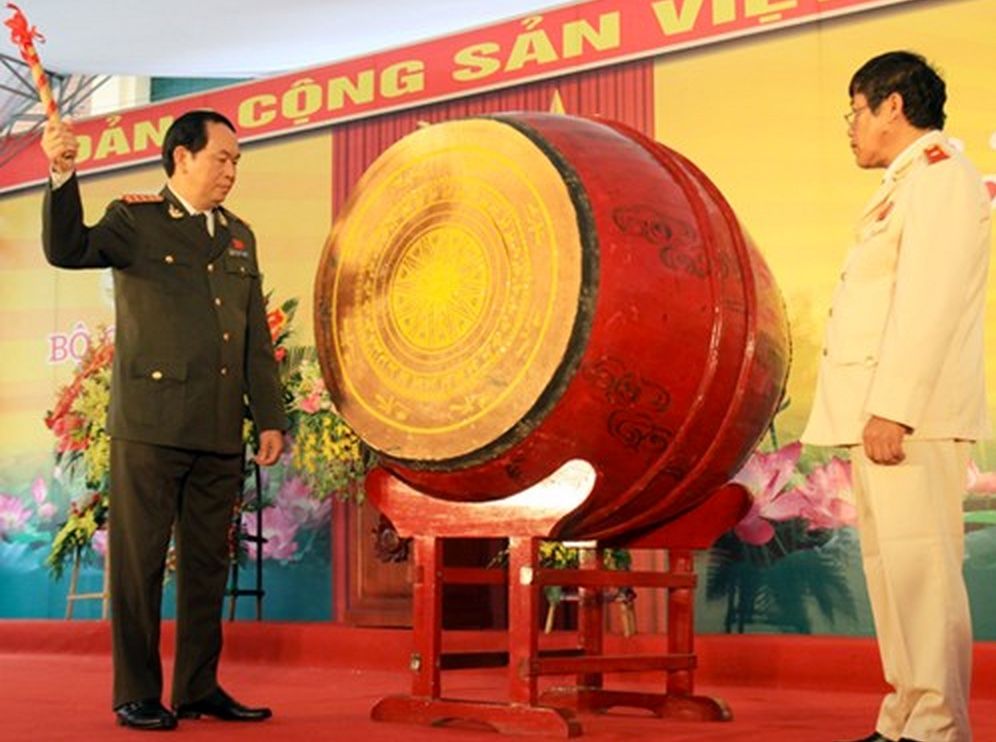 Khải giảng khoá đầu tiên tại học viện Chính trị CAND Khải giảng khoá đầu tiên tại học viện Chính trị CAND