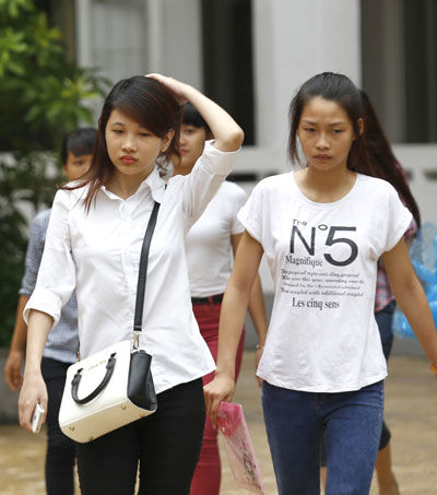 Thí sinh lo lắng chờ hướng dẫn chính thức kỳ tuyển sinh 2015