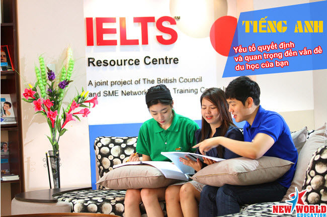 Tiếng Anh, yếu tố quyết định và quan trọng đến vấn đề du học 2016